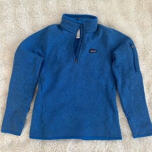 Patagonia Vibrant Blue Fleece Top